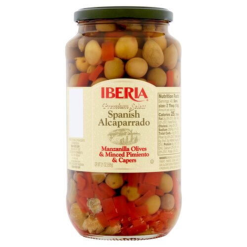 Iberia Premium Select Spanish Alcaparrado, 21 oz