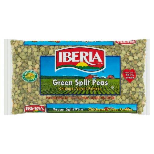 Iberia Green Split Peas, 16 oz