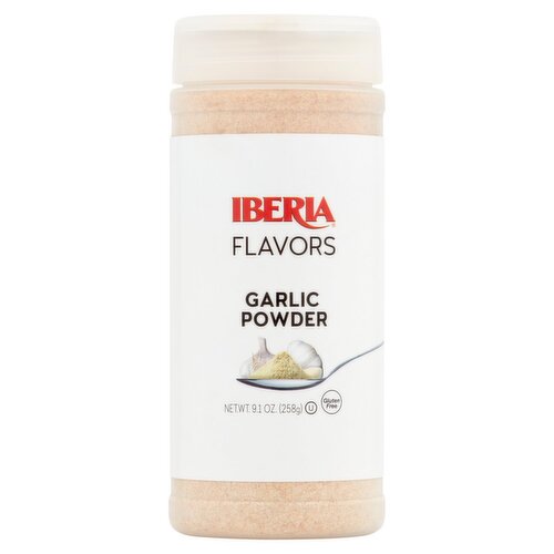 Iberia Flavors Garlic Powder, 9.1 oz