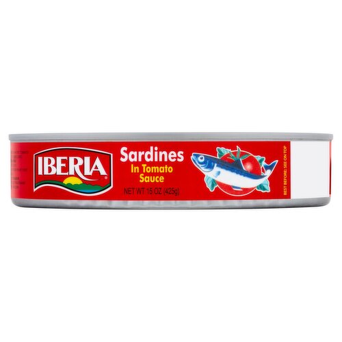 Iberia Sardines in Tomato Sauce, 15 oz