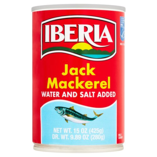 Iberia Jack Mackerel, 15 oz