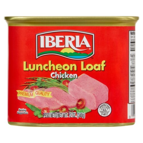 Iberia Chicken Luncheon Loaf, 12 oz