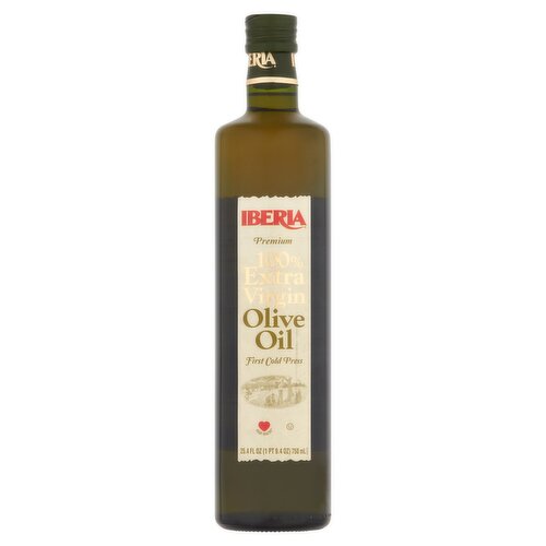 Iberia Premium 100% Extra Virgin Olive Oil, 25.4 fl oz