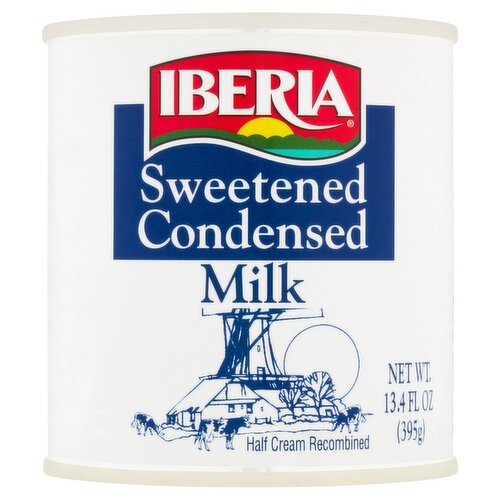 Iberia Sweetened Condensed Milk, 13.4 fl oz