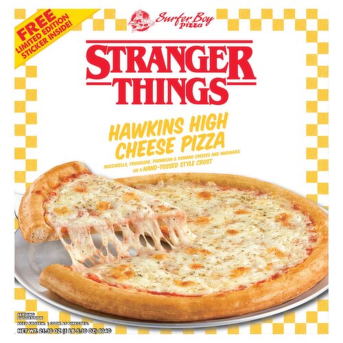 Stranger Things Hawkins High Cheese Pizza Limited Edition, 21.30 oz