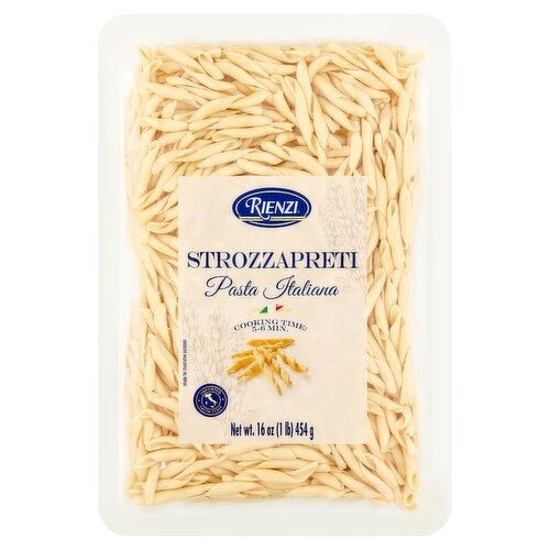 Rienzi Strozzapreti Italian Pasta, 16 oz