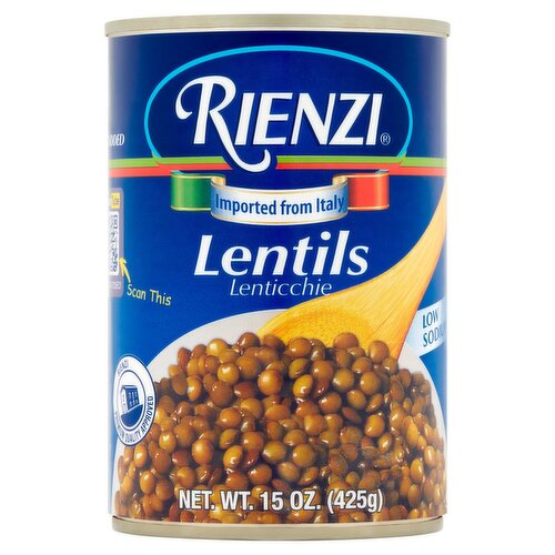 Rienzi Lentils, 15 oz