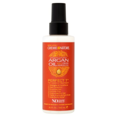 Creme of Nature Argan Oil from Morocco Perfect 7-N-1 Leave-In Treatment, 5.1 fl oz