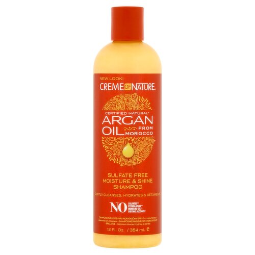 Creme of Nature Argan Oil from Morocco Moisture & Shine Shampoo, 12 fl oz