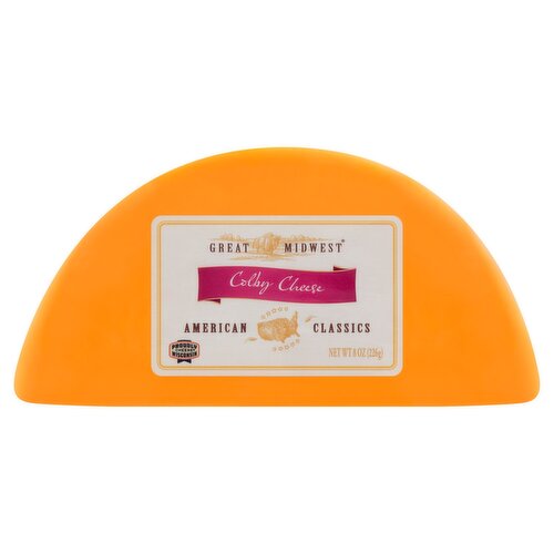 Great Midwest Colby Cheese, 8 oz