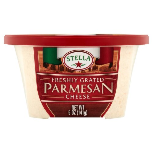 Stella Freshly Grated Parmesan Cheese, 5 oz