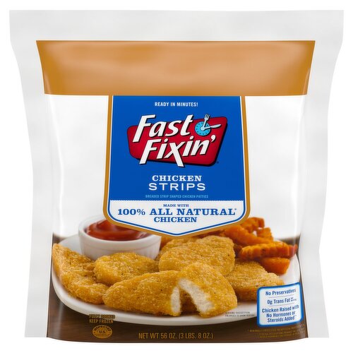 Fast Fixin' Chicken Strips, 56 oz