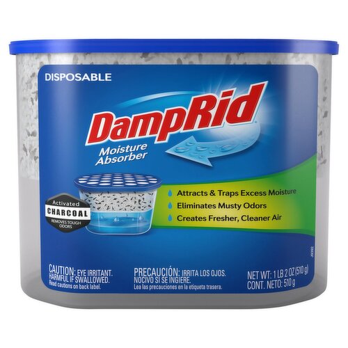 DampRid Disposable Moisture Absorber, 1 lb 2 oz