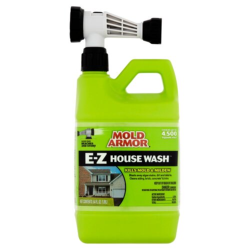 Mold Armor E-Z House Wash Mold & Mildew Stain Remover, 64 fl oz