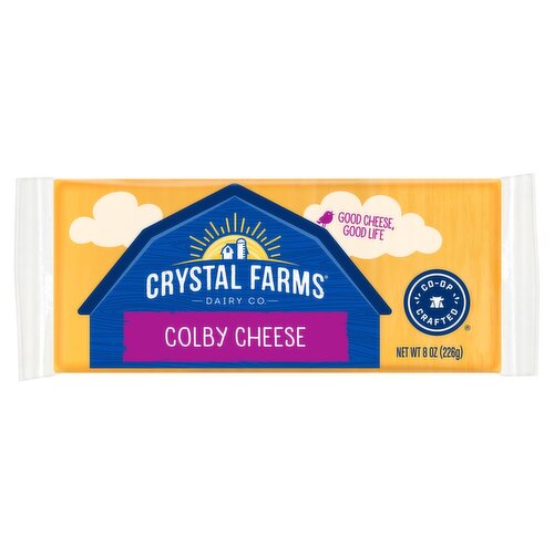 Crystal Farms Colby Cheese, 8 oz