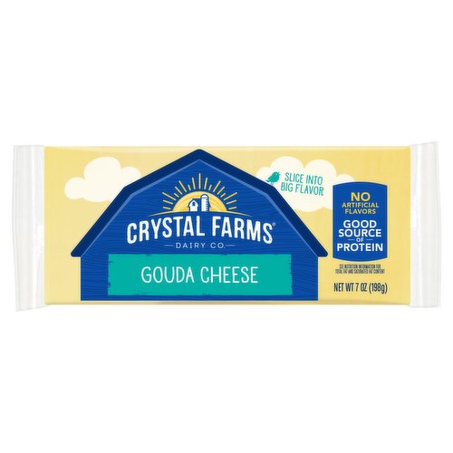 Crystal Farms Gouda Cheese, 7 oz