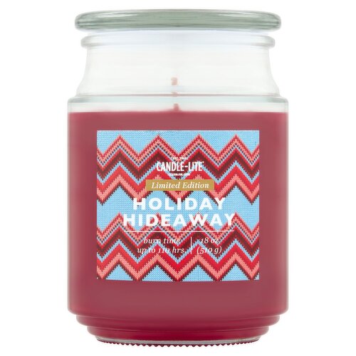 Candle-Lite Holiday Hideaway Candle Limited Edition, 18 oz