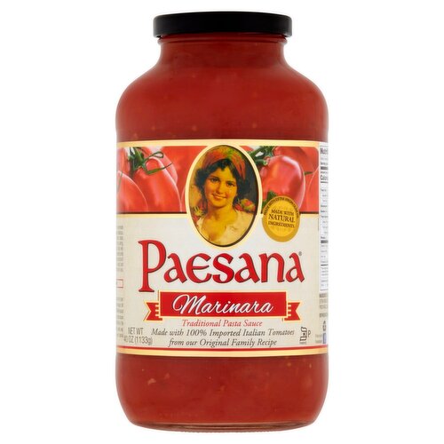 Paesana Marinara Traditional Pasta Sauce, 40 oz
