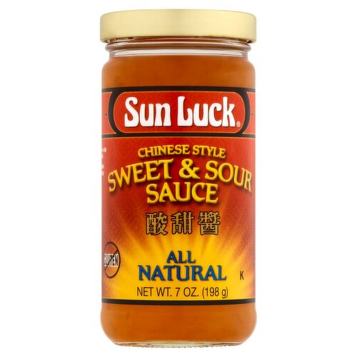 Sun Luck Chinese Style Sweet & Sour Sauce, 7 oz