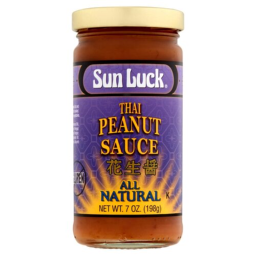 Sun Luck Thai Peanut Sauce, 7 oz