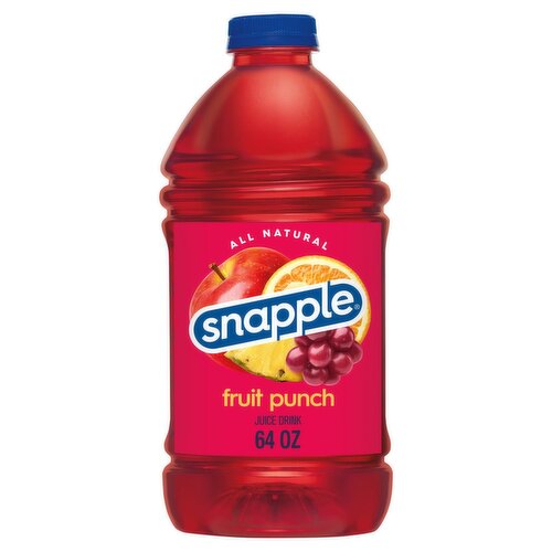 Snapple Fruit Punch Juice Drink, 64 fl oz