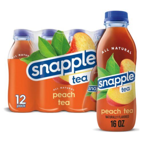 Snapple Peach Tea, 12 count