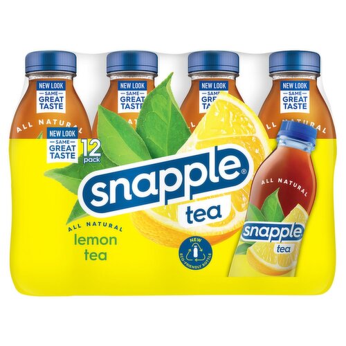 Snapple All Natural Lemon Tea, 12 count