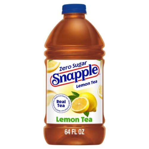 Snapple Zero Sugar Lemon Tea, 64 fl oz