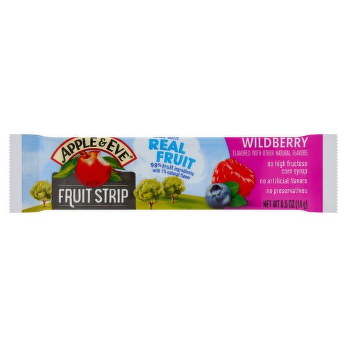 Apple & Eve Wildberry Fruit Strip, 0.5 oz