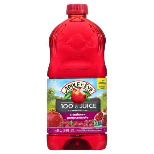Apple & Eve Cranberry Pomegranate 100% Juice Blend, 64 fl oz