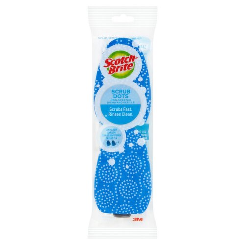 Scotch-Brite® Scrub Dots Non-Scratch Dishwand Refills, 2/Pack