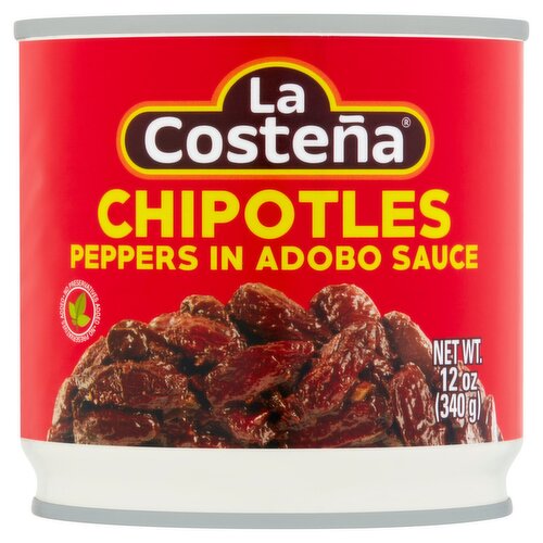 La Costeña Chipotles Peppers in Adobo Sauce, 12 oz