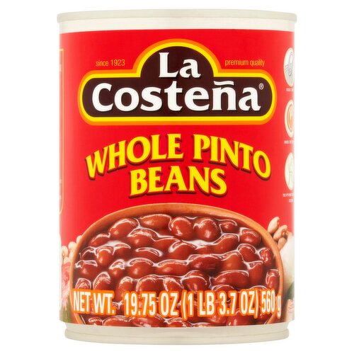 La Costeña Whole Pinto Beans, 19.75 oz