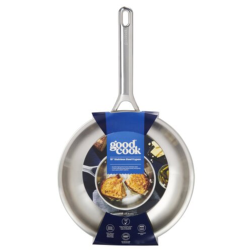 GoodCook 10" Stainless Steel Frypan