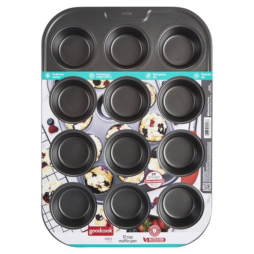 GoodCook Pro Nonstick 12 Cup Muffin Pan