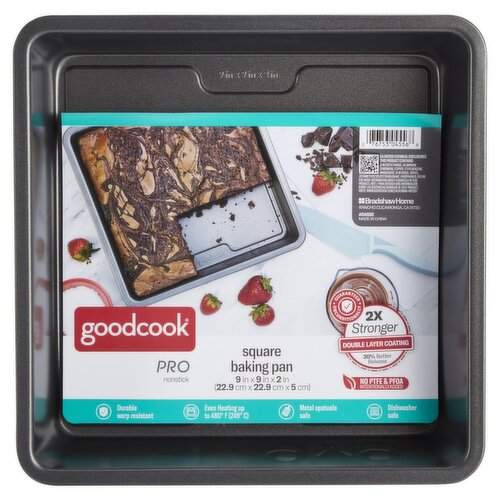 GoodCook Pro Nonstick Square Baking Pan