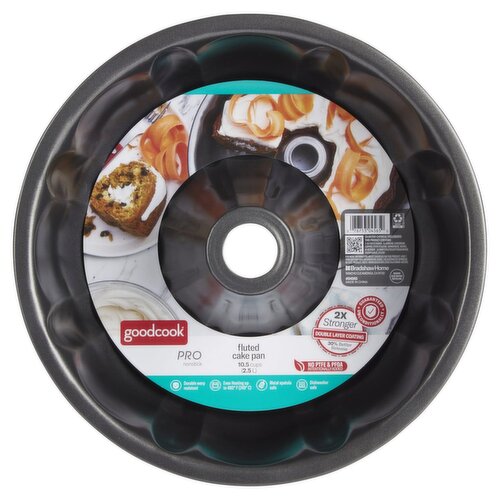 GoodCook Pro Nonstick Fluted Cake Pan