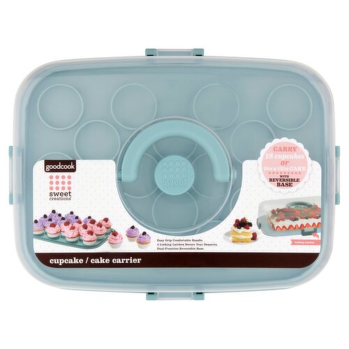 GoodCook Sweet Creations Cupcake Cake Carrier 