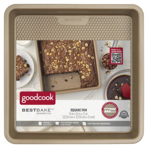 GoodCook Bestbake Nonstick Square Pan