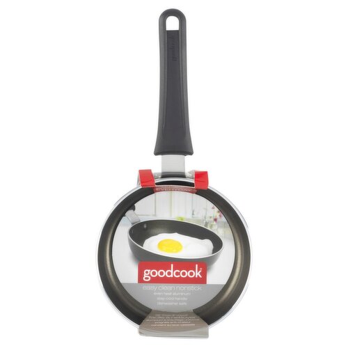 GoodCook Everyday Nonstick Aluminum 4.6" Mini Frying Pan, Black