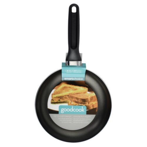 GoodCook Aluminum Non-Stick 8" Frying Pan, Black