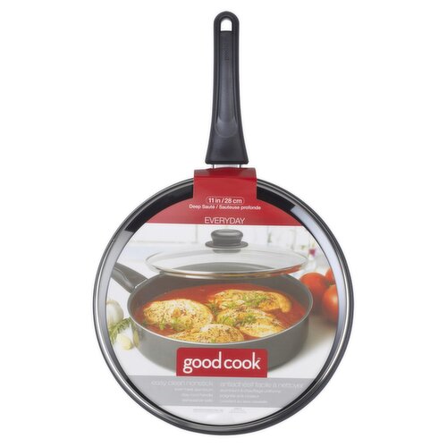 GoodCook 12 inch Deep Sauté Pan w/Lid