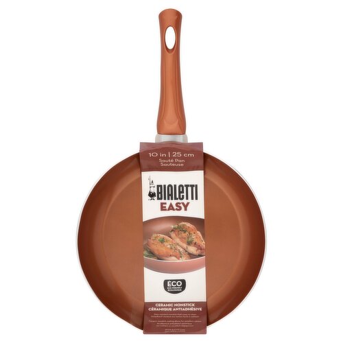 Bialetti Easy 10 In Ceramic Nonstick Sauté Pan