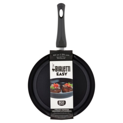 Bialetti Easy 10 in Ceramic Nonstick Sauté Pan