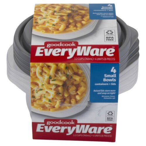 GoodCook EveryWare Food Container 4-pack Set Small Bowls