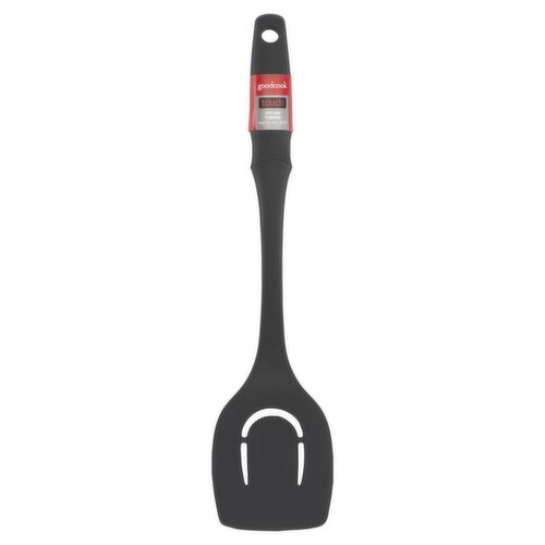 GoodCook Slotted Nylon Touch Turner Spatula, Black