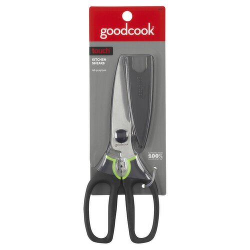 GoodCook Touch Kitchen Shears, Stainless Steel with Non-slip Grip Handle