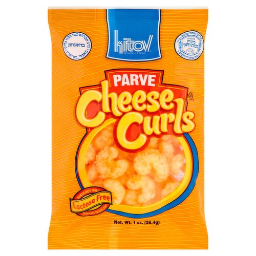 Kitov Parve Cheese Curls, 1 oz