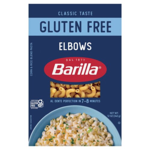 Barilla Gluten Free Elbows Pasta, 12 oz