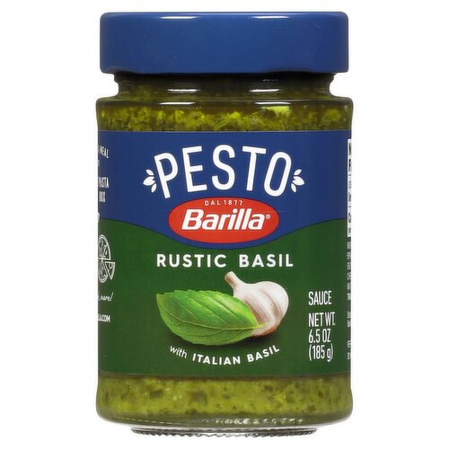 Barilla Rustic with Italian Basil Pesto Sauce, 6.5 oz